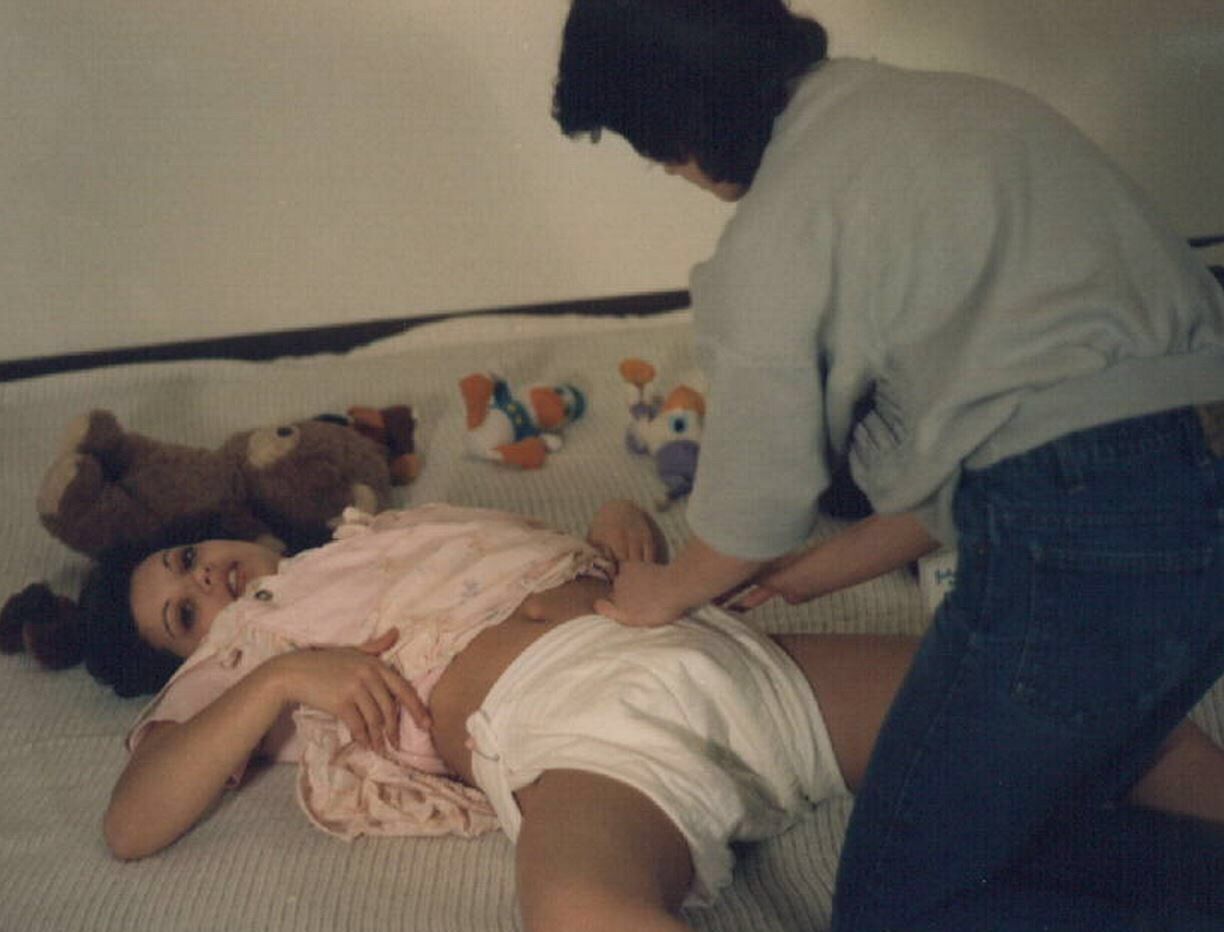 Nappies Made Of Terry Towelling No Disposables For Us We Were